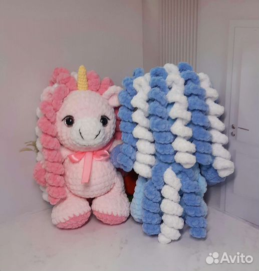 Единорог. Мягкая игрушка единорожек ручной работы