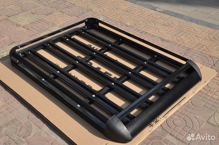 Корзина алюминиевая чёрная 140х100