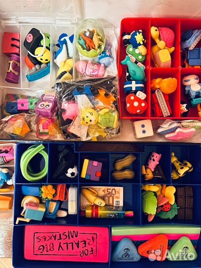 Коллекционные ластики iwako