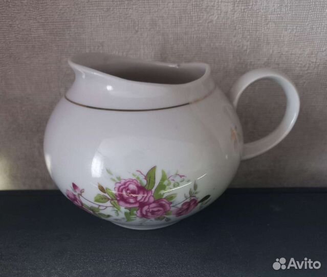 Молочник ссср.фарфор