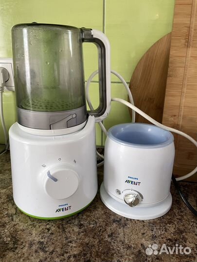 Пароварка блендер avent