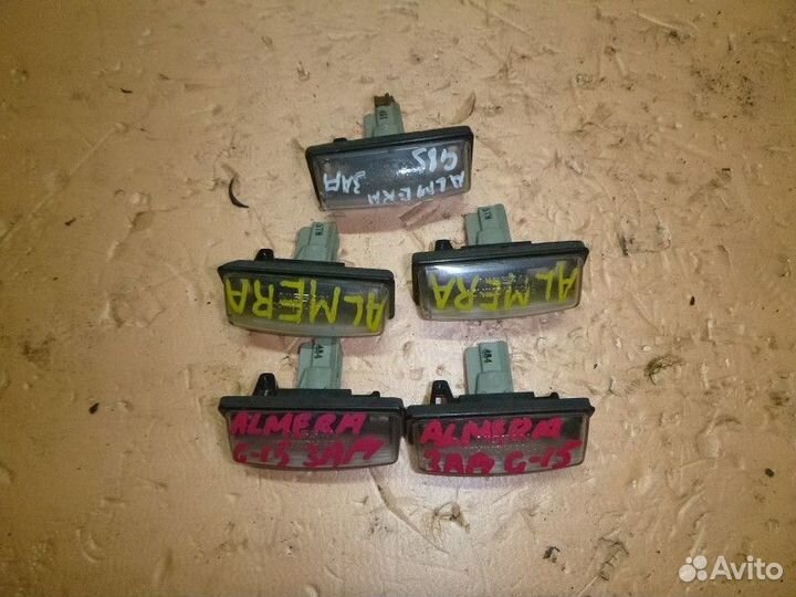 Плафон освещения номера nissan almera (G15) 2013