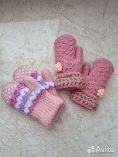 Варежки детские