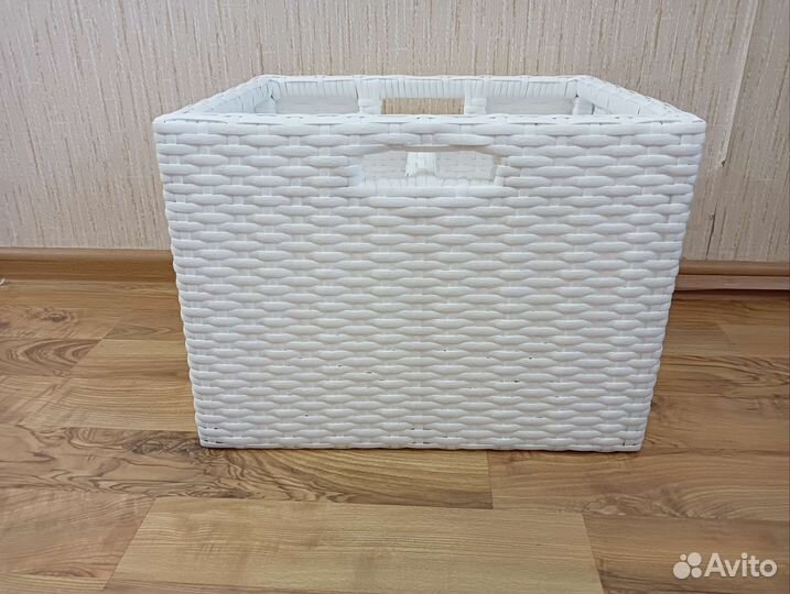 Плетёная корзина для хранения