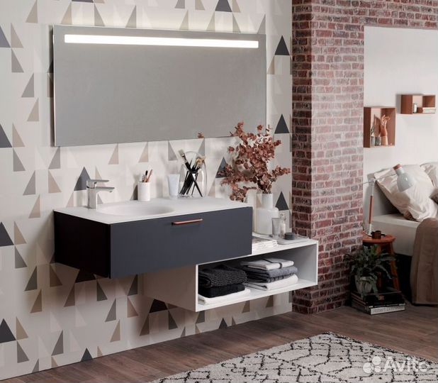 Зеркало Jacob Delafon Formilia 120 eb1163-nf Хром