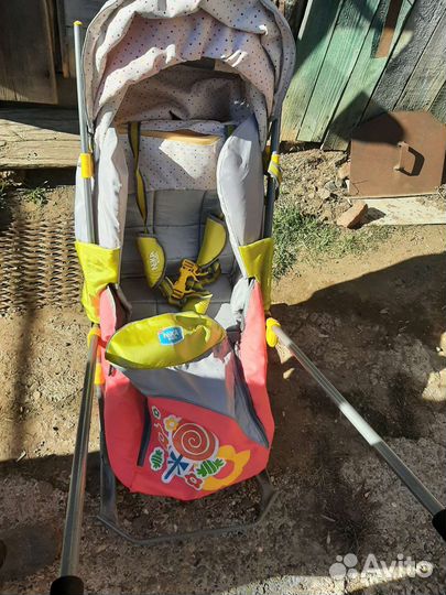 Детские санки коляска
