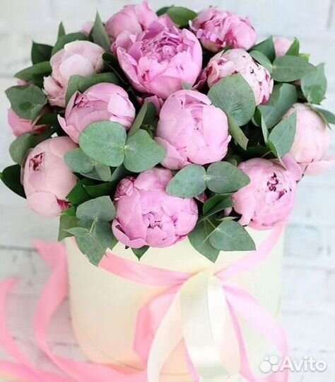Пионы Букет пионов