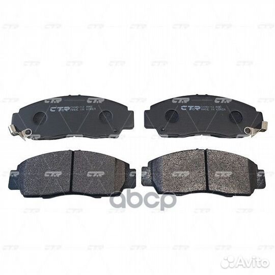 Колодки передние honda civic 4D 06 ckho12 CTR G