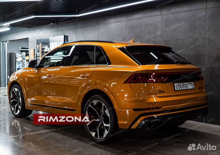 Кованые диски R22 на Audi Q8