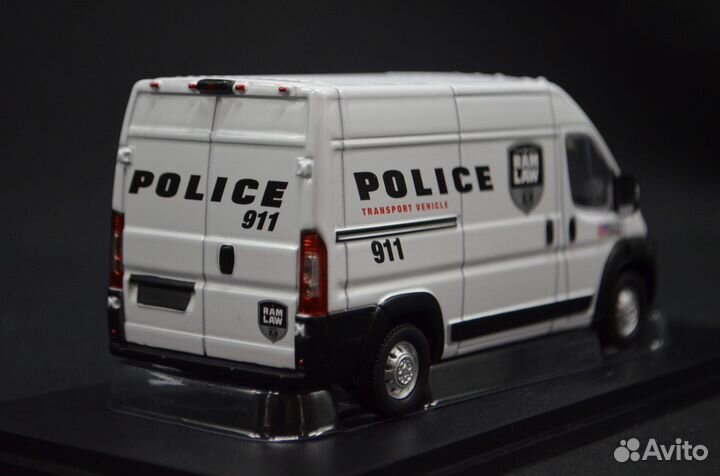 1/43, Dodge Ram 2500 Cargo Police, Greenlight