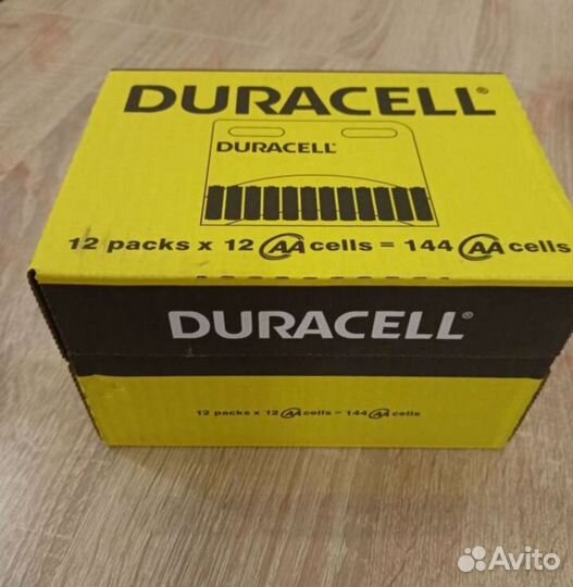 Батарейки duracell аа и ааа