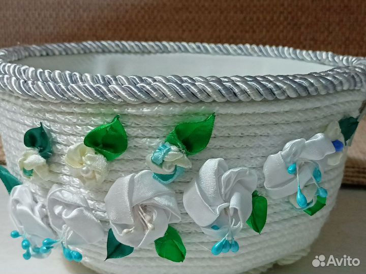 Корзинка ручной работы
