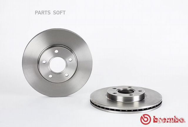 Brembo 09958914 Диск тормозной передний 278mm вент