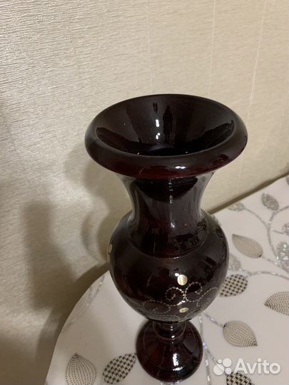 Ваза деревянная ручной работы