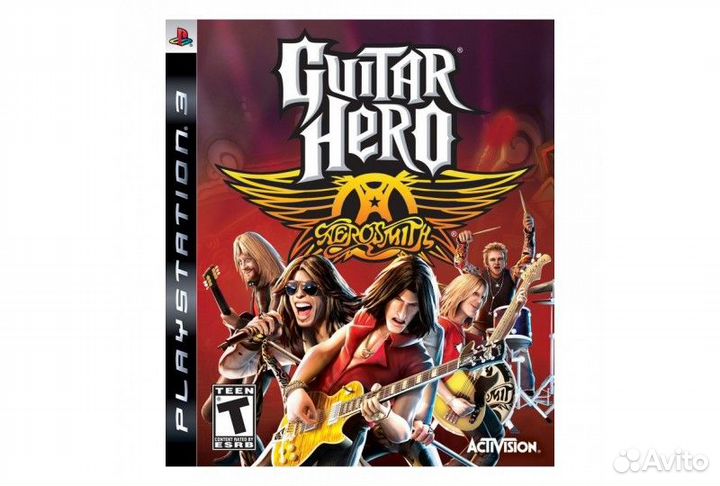 Guitar Hero Aerosmith (R-2) PS3, английская версия