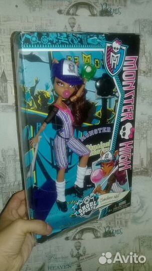 Куклы Монстер Хай Клодин Вульф