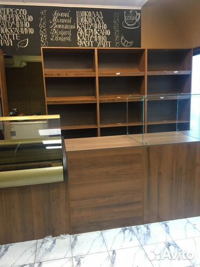 Витрины для Пекарни Кофейни Кафе на заказ