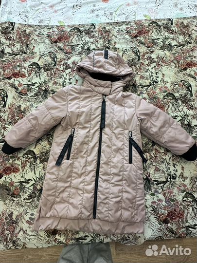 Куртка демисезонная для девочки 122 128 крокид