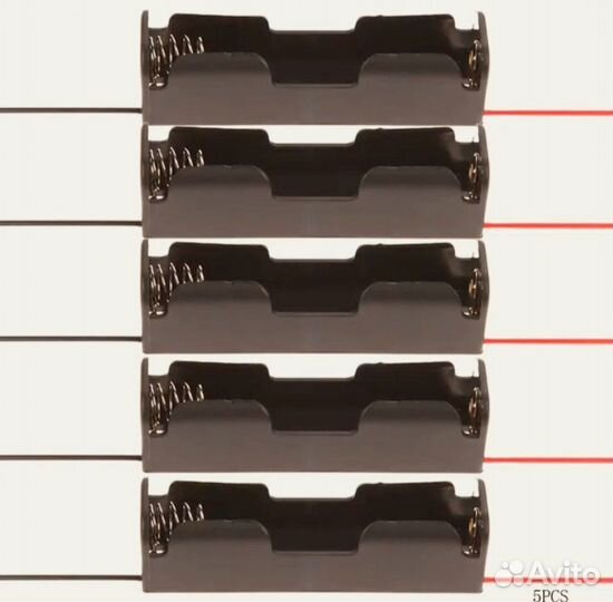Батарейный отсек 18650для аккумуляторов Li-ion 5шт