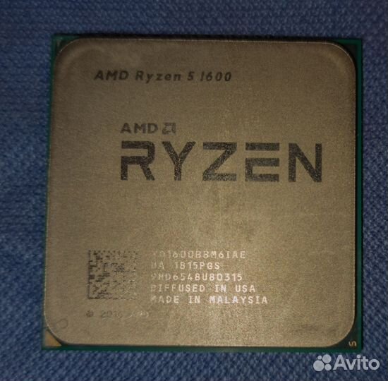 Процессор amd ryzen 5 1600