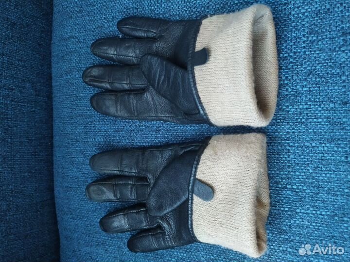 Перчатки кожаные женские