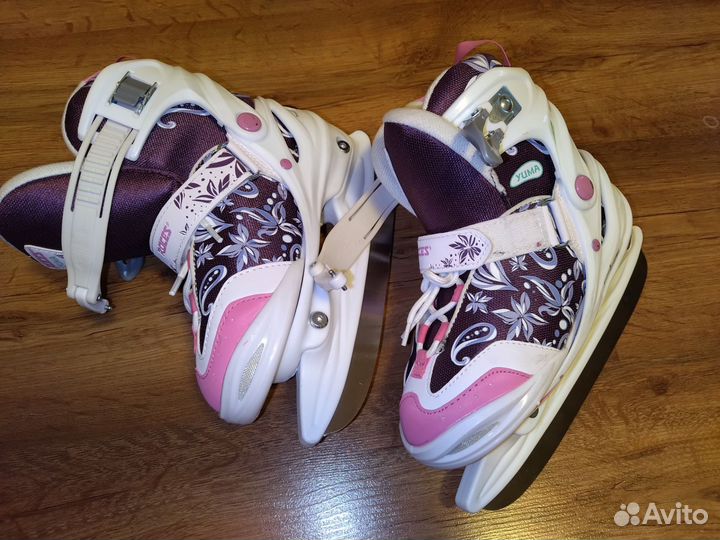 Коньки раздвижные Roces Yuma 30-35