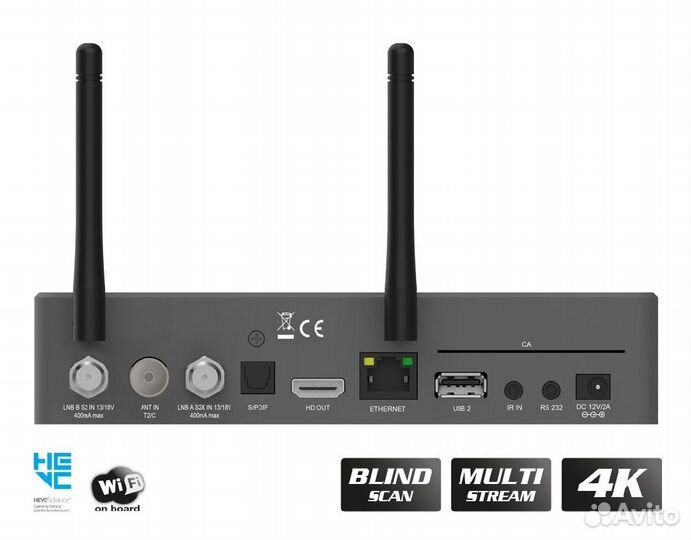 Спутниковый ресивер Edision OS MIO+ 4K