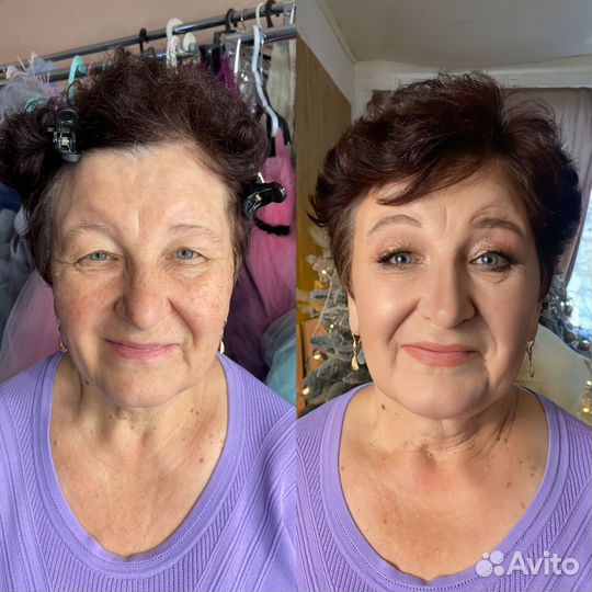 Макияж и причёска