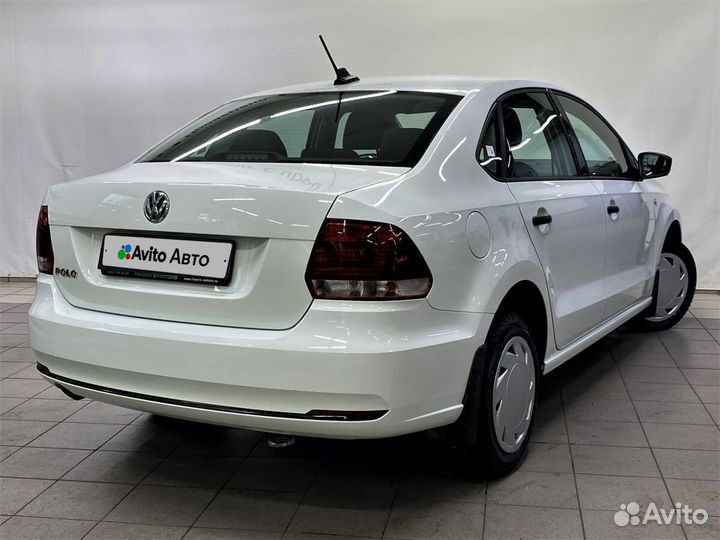 Volkswagen Polo 1.6 МТ, 2019, 3 000 км