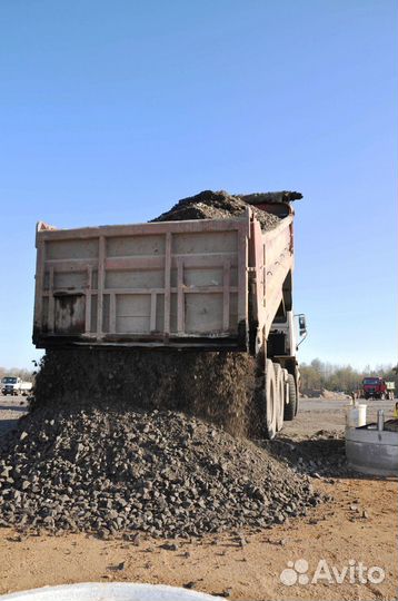 Щебень вторичный