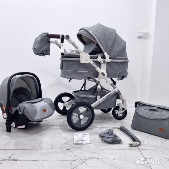 Новая автолюлька и адаптеры Luxmom 518 и W530