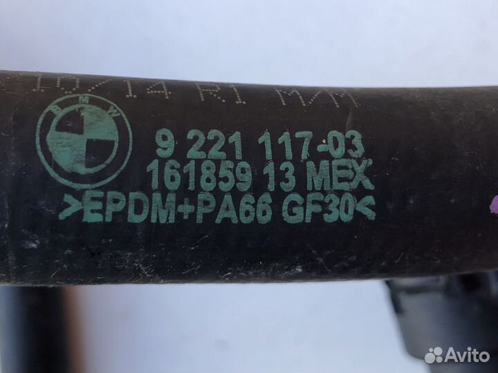 Патрубки системы охлаждения бмв ф25 ф26 х3 х4 N57