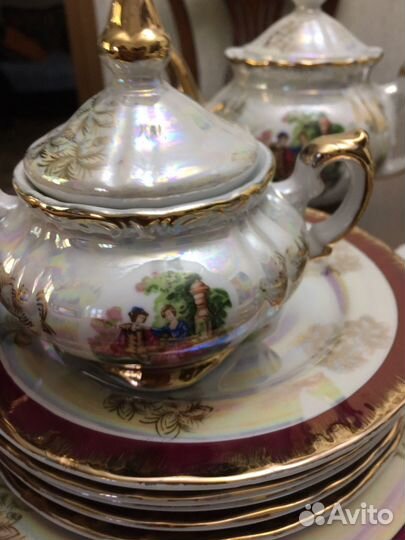 Чайно кофейный сервиз Мадонна (Япония,Yamasen)