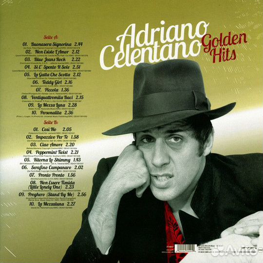 Виниловая пластинка Adriano Celentano – Golden Hit