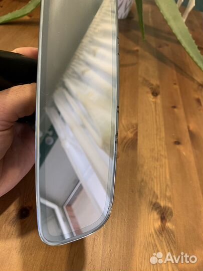 Зеркало заднего вида без рамки на tiguan 2