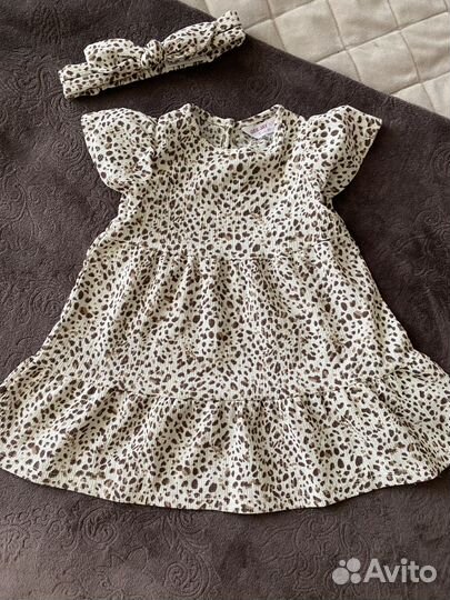 Платье на девочку 80