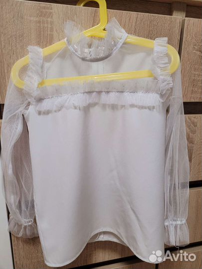 Школьные блузки, рубашки, водолазки