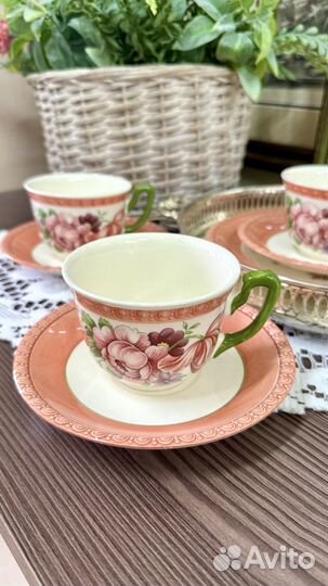 Чайные пары Villeroy &Boch серия Fiorello