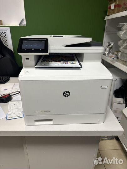 HP Color LaserJet Pro MFP M477fdw, цветн., wi-fi