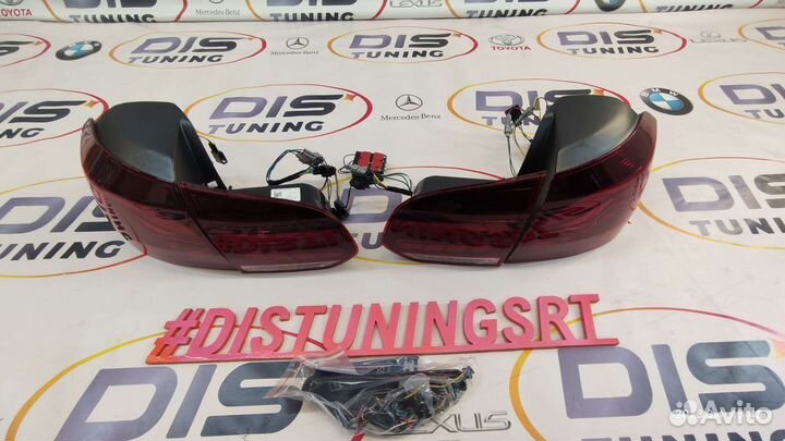 Стоп сигналы volkswagen golf (Mk6) 08-13г красные