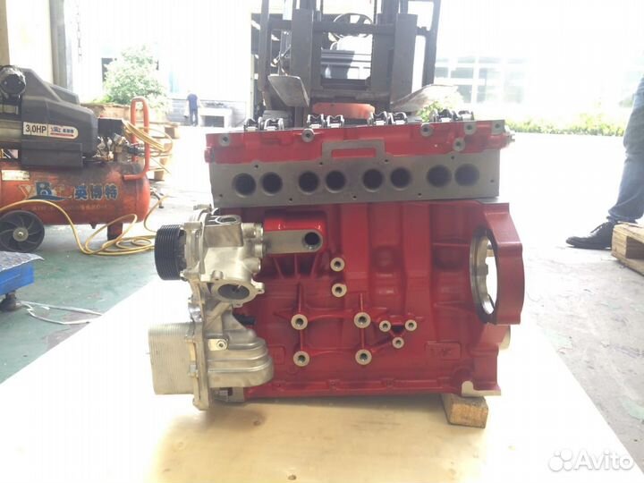 Лонг блок Двигатель Cummins 2.8 в сб. с гбц