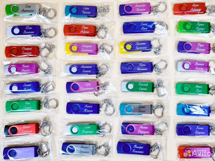 Флешки с Именной гравировкой от 20шт – V044