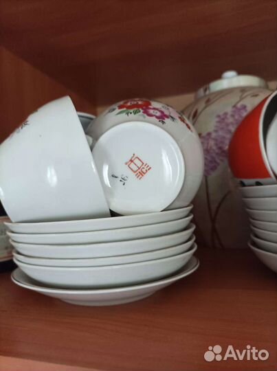 Советский Чайный сервиз Туймазинский фарфор. завод