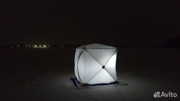 Палатка зимняя Стэк куб1