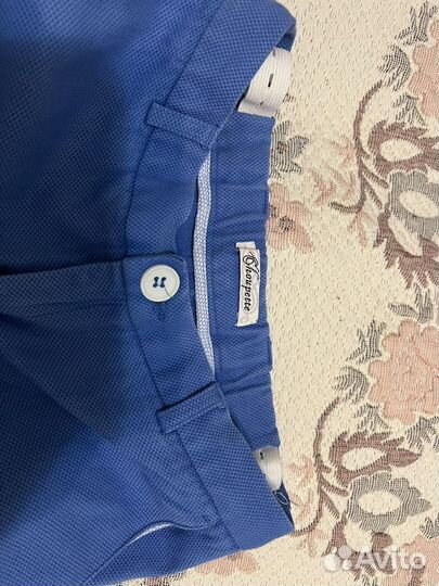 Рубашка и брюки на мальчика (школьная форма)