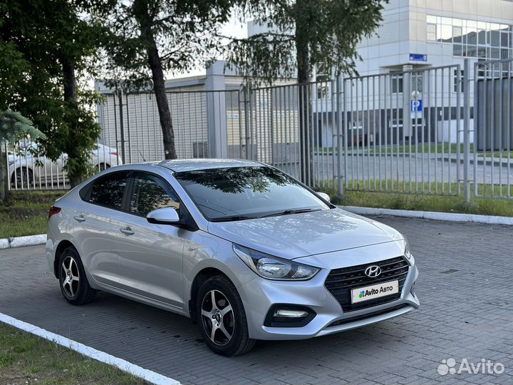 Hyundai Solaris 1.4 AT, 2017, 43 850 км