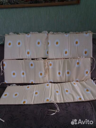 Бортики в кроватку для девочки или мальчика