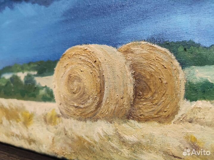 Картина маслом на холсте пейзаж