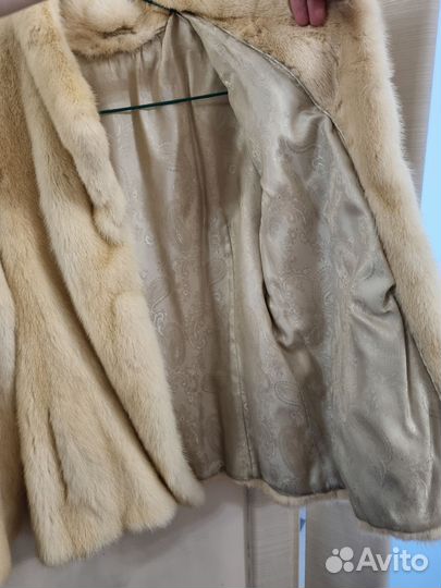 Шуба норковая автоледи 42
