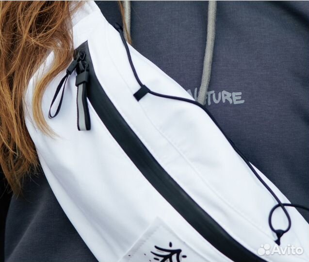 Спортивная поясная сумка унисекс